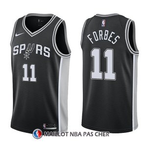 Maillot San Antonio Spurs Bryn Forbes Swingman Icon 11 2017-18 Noir