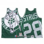 Maillot Boston Celtics Max Strus Mitchell & Ness Big Face Vert