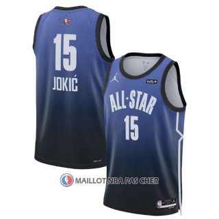 Maillot All Star 2023 Denver Nuggets Nikola Jokic NO 15 Bleu