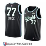 Maillot 2019 Rising Star Luka Doncic World Noir