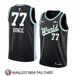 Maillot 2019 Rising Star Luka Doncic World Noir