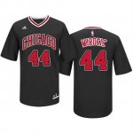 Maillot Manga Cort Nikola Mirotic Bulls 44 Noir