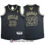 Maillot Enfant Jordan Chicago Bulls 23 Noir