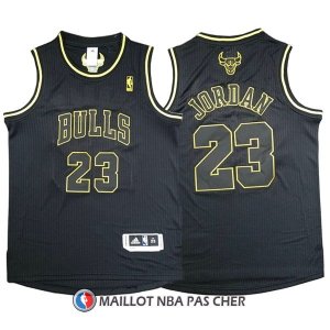 Maillot Enfant Jordan Chicago Bulls 23 Noir