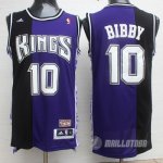 Maillot Sacramento Kings Bibby #10 Violet-Noir