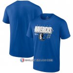 Maillot Manche Courte Dallas Mavericks 2024 NBA Finals Box Out Bleu