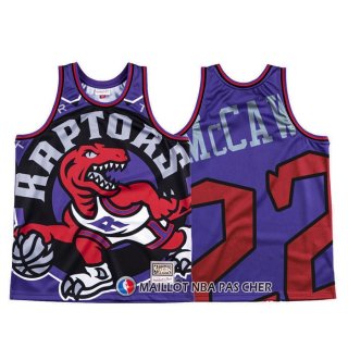 Maillot Tornto Raptors Patrick Mccaw Mitchell & Ness Big Face Volet