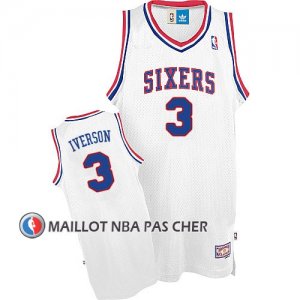 Maillot Philadelphia 76ers Allen Iverson Retro Blanc