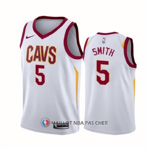 Maillot Cleveland Cavaliers Cavaliers Dennis Smith NO 5 Association 2017-18 Blanc