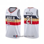 Maillot New Orleans Pelicans Darius Miller Earned Blanc