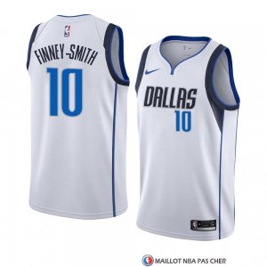 Maillot Dallas Mavericks Dorian Finney-smith Association 2018-19 Blanc