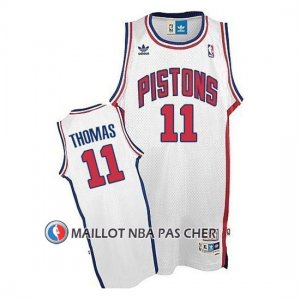 Maillot Detroit Pistons Isiah Thomas Retro Blanc
