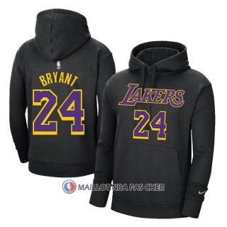 Veste a Capuche Los Angeles Lakers Kobe Bryant Earned Noir