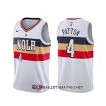 Maillot New Orleans Pelicans Elfrid Payton Earned Blanc
