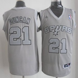 Maillot Duncan San Antonio Spurs #21 Gris