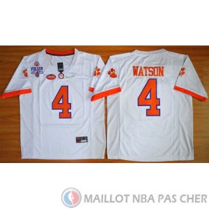 Maillot NCAA Deshaun Watson Diamond Edition Blanc