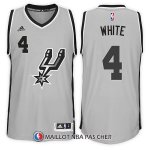 Maillot San Antonio Spurs Derrick White Alternate 4 2017-18 Gris