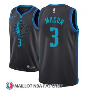 Maillot Dallas Mavericks Daryl Macon Ciudad 2018-19 Bleu