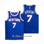 Maillot New York Knicks Carmelo Anthony NO 7 Statement 2020-21 Bleu
