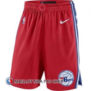 Short Philadelphia 76ers 2017-18 Rouge