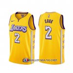 Maillot Los Angeles Lakers Quinn Cook Ville 2019-20 Jaune