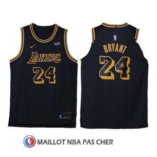 Maillot Los Angeles Lakers Bryant Ville 24 Noir