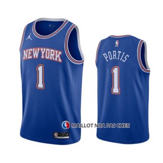 Maillot New York Knicks Bobby Portis Statement 2020-21 Bleu