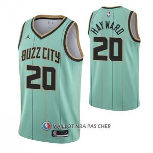 Maillot Charlotte Hornets Gordon Hayward Ville 2020-21 Vert