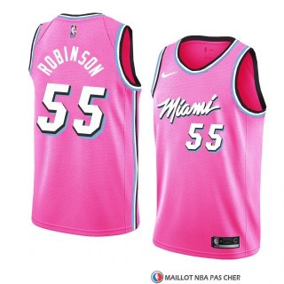 Maillot Miami Heat Duncan Robinson Earned 2018-19 Rosa