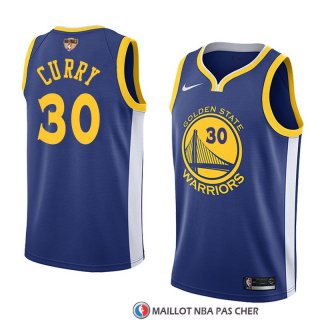 Maillot Golden State Warriors Stephen Curry Finals Bound 30 Icon 2017-18 Bleu