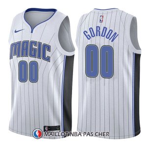 Maillot Orlando Magic Aaron Gordon Association 00 2017-18 Blanc