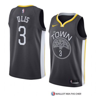 Maillot Golden State Warriors Tyler Ulis Statement 2018 Noir
