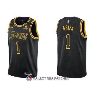 Maillot Los Angeles Lakers Trevor Ariza NO 1 Mamba 2021-22 Noir