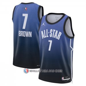 Maillot All Star 2023 Boston Celtics Jaylen Brown NO 7 Bleu