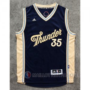 Maillot Oklahoma City Thunder Durant Noel #35 Noir