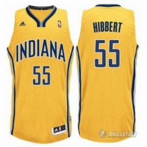 Maillot Orangee Hibbert Indiana Pacers Revolution 30