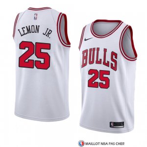 Maillot Chicago Bulls-19 Walt Lemon Jr. Association 2018 Blanc