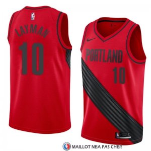 Maillot Portland Trail Blazers Jake Layman Statement 2018 Rouge