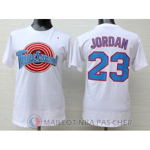 Maillot NBA Jordan Space Jam Chicago Bulls Blanc