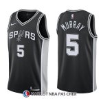Maillot San Antonio Spurs Dejounte Murray Swingman Icon 5 2017-18 Noir