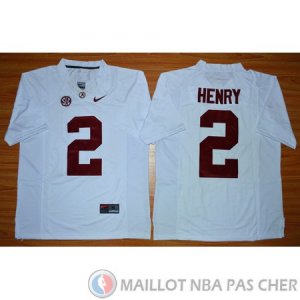 Maillot NCAA Derrick Henry Blanc