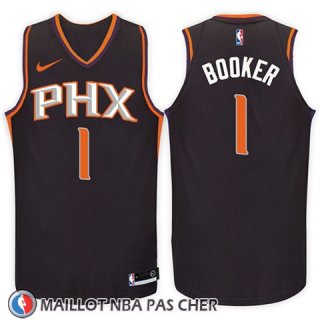 Maillot Enfant Phoenix Suns Devin Booker No 1 Statement 2017-18 Noir