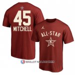 Maillot Manche Courte All Star 2024 Donovan Mitchell Rouge