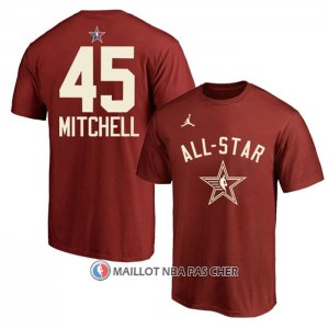 Maillot Manche Courte All Star 2024 Donovan Mitchell Rouge