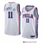 Maillot Philadelphia 76ers James Ennis Iii Association 2018 Blanc