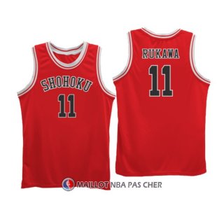 Maillot Shohoku Rukawa No 11 Rouge
