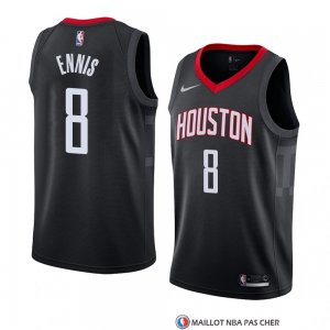 Maillot Houston Rockets James Ennis Statement 2018 Noir