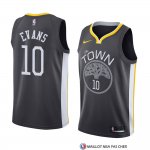 Maillot Golden State Warriors Jacob Evans Iii 10 Statement 2017-18 Noir