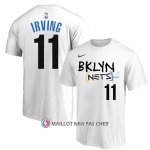 Maillot Manche Courte Brooklyn Nets Kyrie Irving Ville 2022-23 Blanc