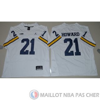 Maillot NCAA Desmond Howard Jordan Tipo Blanc 2016